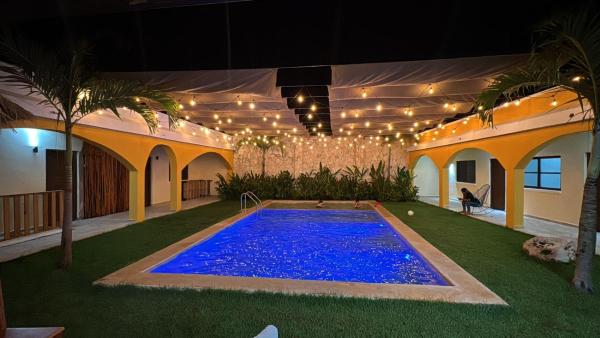 hotel villa chucum, Book  Hoteller i Yucatán med pool, Swimmingpool