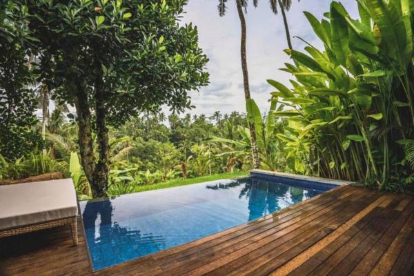 Asheeqa Lush Garden 1 BR Private Pool Villa, Book  Payangan Gianyar