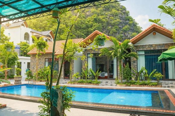 Trang An Riverbank Homestay, Book  Hoteller i Ninh Binh med pool, Swimmingpool