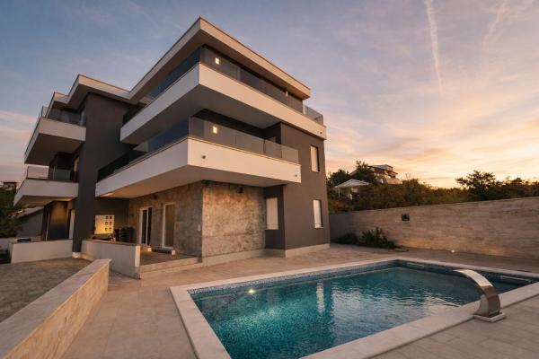 Aurelia Pool Apartments, Book Lejlighed Hoteller i Zadar County med pool, Swimmingpool