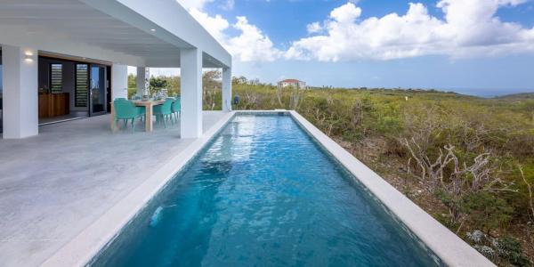 Villa Gurbe 801 - Coral Estate, Book  Hoteller i Willibrordus med pool, Swimmingpool