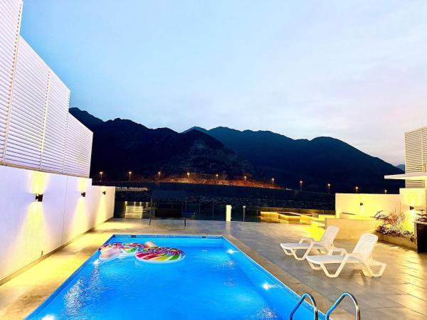 Lux 3BR Villa, Sea Views & Pool, Book  Hoteller i Sharm med pool, Swimmingpool