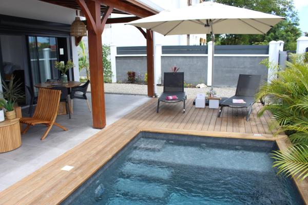 Kaza Kigélia - Villa avec piscine privative - Proche de Tout, Book  Hoteller i Marie Galante med pool, Swimmingpool