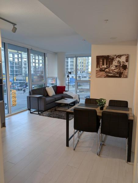 Modern 2 bedroom condo with AC in Olympic Village, Book  Vancouver 