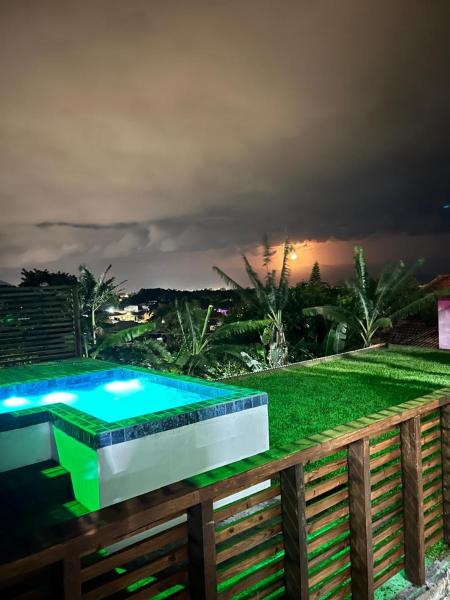 Vista da magia , com piscina privativa, Book  Florianopolis hoteller med parkering, Parkering