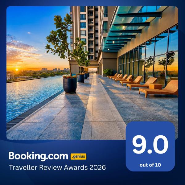 SKS Pavillion 1903 1bedroom city view unit@netflix, Book Hotel Johor Bahru Johor