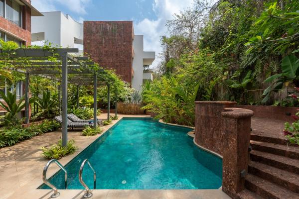 El Rosario by The Blue Kite - 2BHK Apartments-Near Candolim-Common pool-Wifi-24 hour Security & 5 mins Drive to Casino, Book Lejlighed Verem 