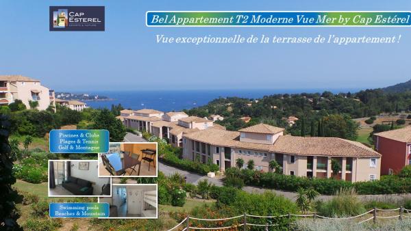 Appartements Modernes Vue Mer à Cap Estérel, Book  Saint-Raphael Mimosa Road