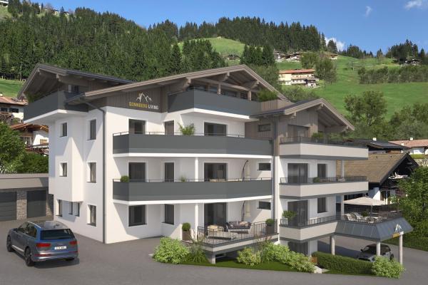 Das Neue Sonnberg Living, SKI IN-SKI OUT, Book  Hoteller i Tyrol med parkering, Parkering