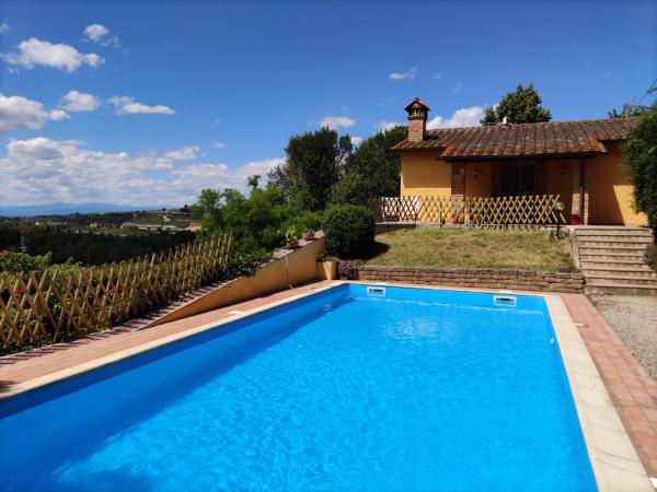 Sunset Hill - Tuscany - Villa & private Pool, Book  Val D'Elsa hoteller med pool, Swimmingpool