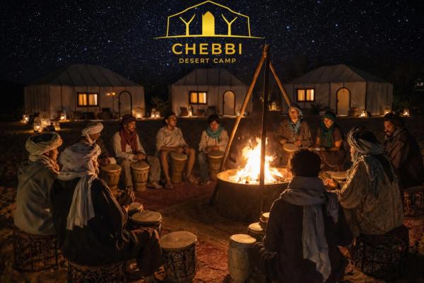 Chebbi Desert Camp, Book  Merzouga 