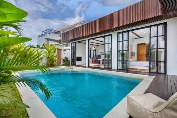 Palm Sugar Villa - Stylish 3BR Retreat with Pool, Book  Hoteller i Bali med pool, Swimmingpool