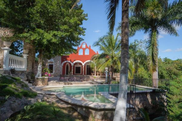 Hacienda Beek - Boutique Villa Near Valladolid, Book  Yucatán hoteller med pool, Swimmingpool
