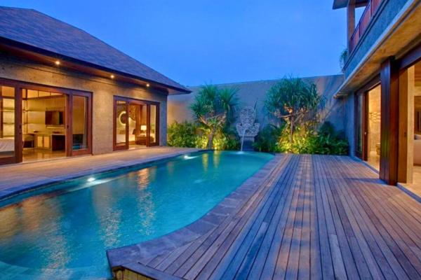 Aadhya Cozy 3 BR Presidential Private Pool Villa, Book  Hoteller i Bali med pool, Swimmingpool