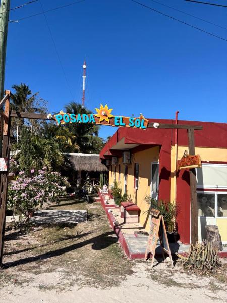 Posada el Sol, Book  Hoteller i Yucatán med parkering, Parkering