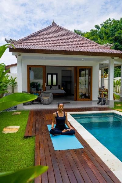 PURI SEMESTA Villa, Book  Hoteller i Bali med pool, Swimmingpool