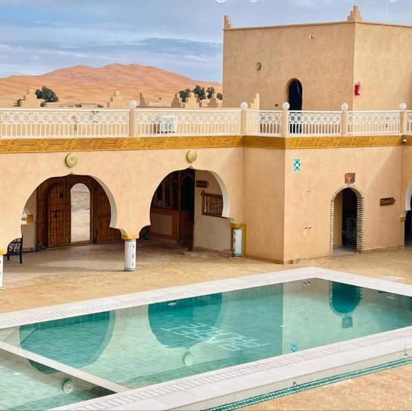 Hotel Sunset palace Merzouga, Book  Meknes-Tafilalet hoteller med pool, Swimmingpool