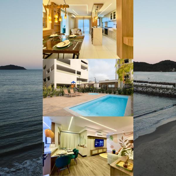 Aptos com 2 Quartos Piscina Churrasqueira Wi-Fi Ar Condicionado Vaga de Garagem a 500m Praia Ideal para Famílias ou Amigos Reserve Agora, Book  Hoteller i Picarras med pool, Swimmingpool