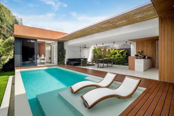 Green Flow Ubud Villas, Book  Ubud hoteller med pool, Swimmingpool