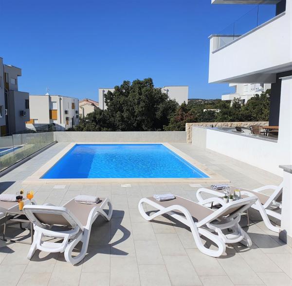 Villa Ocean - Luxury apartments with pool, Book Lejlighed Hoteller i Zadar County med pool, Swimmingpool