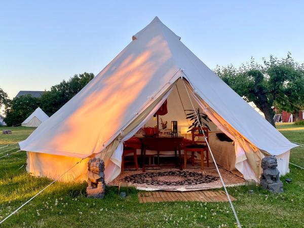 Sörby Glamping, Book Campingplads Halland Campingpladser, Campingplads