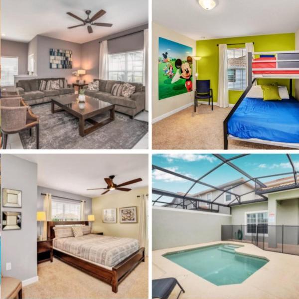 Ev3097 - Lakeside Serenity Villa, Book  Kissimmee hoteller med pool, Swimmingpool
