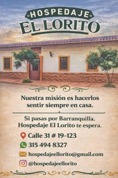 Hospedaje El Lorito, Book  Barranquilla Atlántico