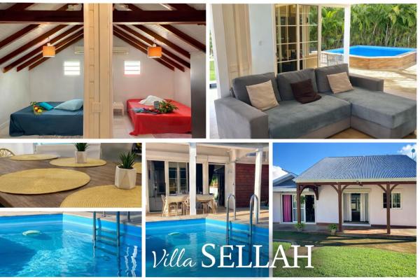 Villa SELAH, Book  Grande-Terre hoteller med pool, Swimmingpool