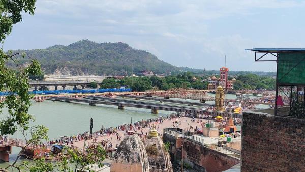 Hotel Har Ki Pauri with terrace Ganga view, Book  Haridwar Uttarakhand