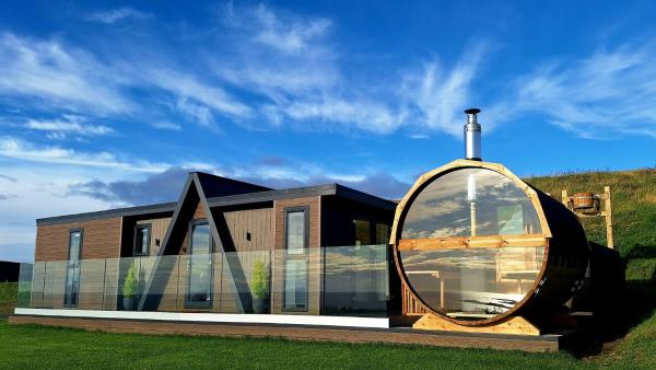 Isles of Fleet Retreat Luxury Coastal Lodges with Private Saunas, Book  Gatehouse of Fleet Dumfries and Galloway
