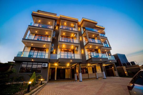 Masanyu Suites- Spacious Two bedroom Apartment with Rooftop Lounge and HealthClub, Book Lejlighed Kampala Uganda