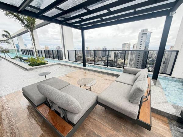 Opus Gyro Rooftop Marista! Novo e maravilhoso, Book  Hoteller i West-Central Brazil med pool, Swimmingpool
