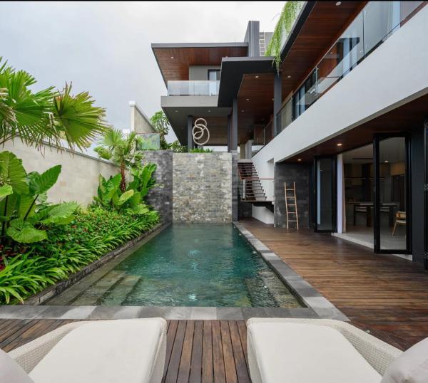 Casa De Mobius Ocean View Villa, Book  Hoteller i Bali med pool, Swimmingpool