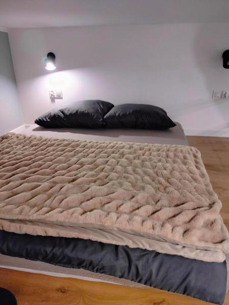 Studio apartment with a mezzanine in the city center, Book Lejlighed Poznań Storpolen