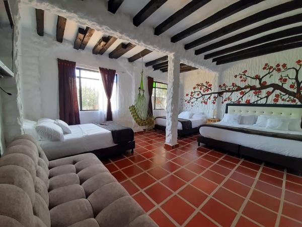 Villa Luisa, Book Hotel Hoteller i Boyacá med parkering, Parkering